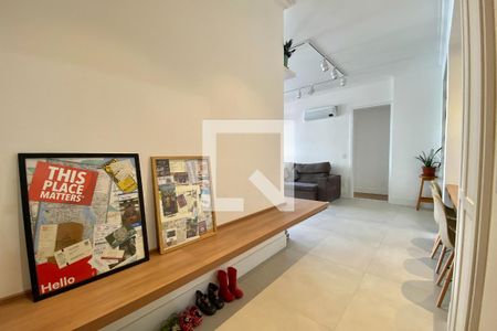 Sala de apartamento para alugar com 3 quartos, 93m² em Flamengo, Rio de Janeiro