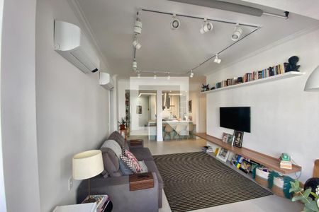 Sala de apartamento para alugar com 3 quartos, 93m² em Flamengo, Rio de Janeiro