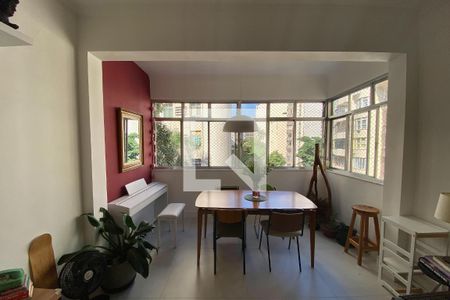 Sala de apartamento para alugar com 3 quartos, 93m² em Flamengo, Rio de Janeiro