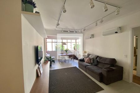 Sala de apartamento para alugar com 3 quartos, 93m² em Flamengo, Rio de Janeiro