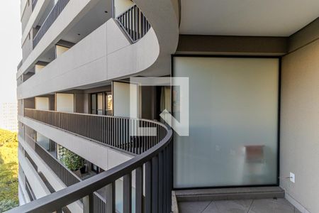 Varanda de kitnet/studio à venda com 1 quarto, 26m² em Santa Efigênia, São Paulo