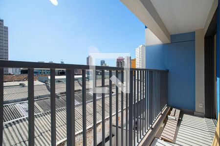 Varanda da Sala de apartamento para alugar com 1 quarto, 33m² em Bela Vista, São Paulo
