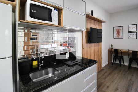 Studio para alugar com 26m², 1 quarto e sem vagaCozinha