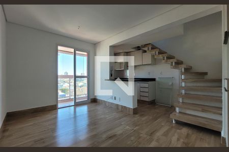 Sala de apartamento à venda com 2 quartos, 93m² em Vila Curuçá, Santo André