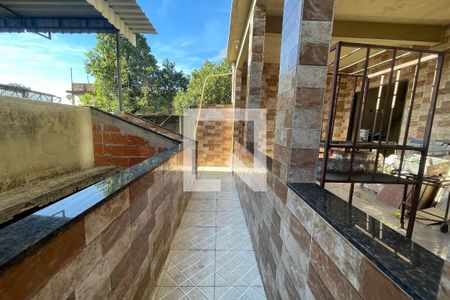 Varanda de casa para alugar com 2 quartos, 160m² em Jardim Olavo Bilac, Duque de Caxias