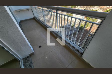 Varanda da Sala de apartamento para alugar com 2 quartos, 75m² em Vila Matias, Santos