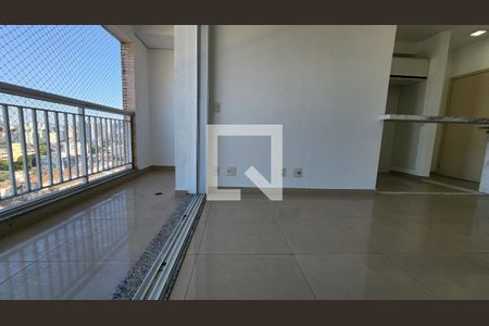 Detalhe Sala de apartamento para alugar com 2 quartos, 75m² em Vila Matias, Santos