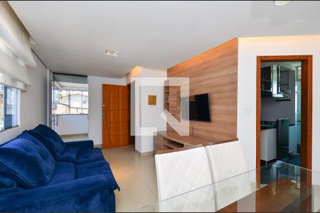 Sala de apartamento para alugar com 4 quartos, 110m² em São Lucas, Belo Horizonte