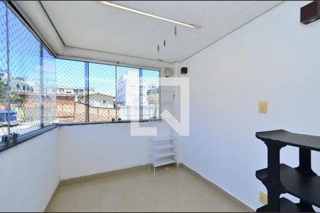 Varanda da Sala de apartamento para alugar com 4 quartos, 110m² em São Lucas, Belo Horizonte