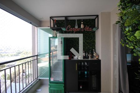 Apartamento à venda com 54m², 1 quarto e 1 vagaVaranda