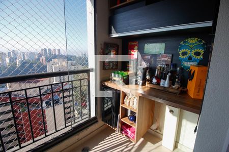 Varanda da Sala de apartamento para alugar com 2 quartos, 64m² em Jardim Parque Morumbi, São Paulo