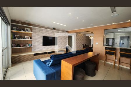 Sala de apartamento para alugar com 3 quartos, 146m² em José Menino, Santos