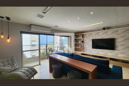 Sala de apartamento para alugar com 3 quartos, 146m² em José Menino, Santos