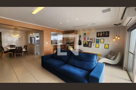 Sala de apartamento para alugar com 3 quartos, 146m² em José Menino, Santos