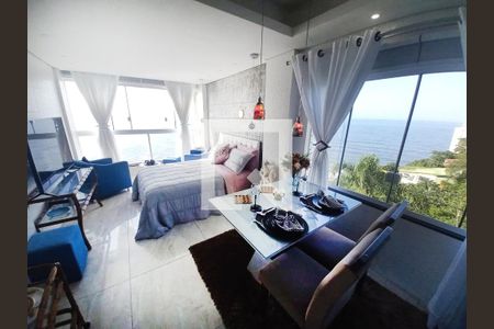 Studio de apartamento para alugar com 1 quarto, 43m² em Ilha Porchat, São Vicente