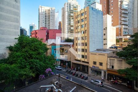 Vista da Sala de apartamento à venda com 1 quarto, 45m² em Jardim Paulista, São Paulo