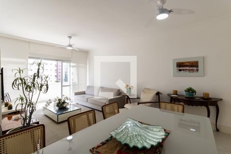 Sala de apartamento para alugar com 3 quartos, 140m² em Balneario Cidade Atlantica, Guarujá