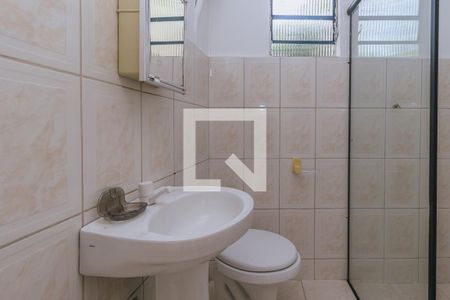 Banheiro de kitnet/studio para alugar com 1 quarto, 25m² em Jardim Satélite, São José dos Campos