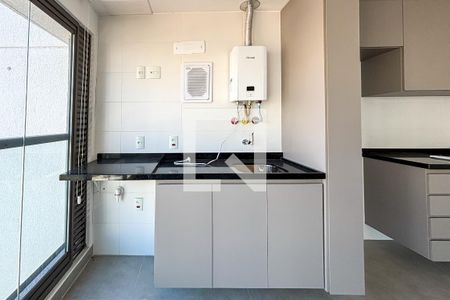 Varanda da Sala/Cozinha de apartamento para alugar com 1 quarto, 50m² em Vila Anglo Brasileira, São Paulo