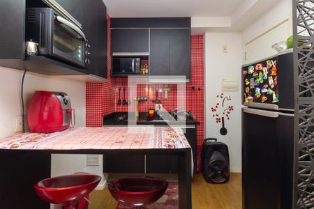 Cozinha  de apartamento à venda com 1 quarto, 35m² em Cambuci, São Paulo
