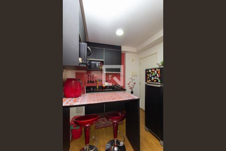 Cozinha  de apartamento à venda com 1 quarto, 35m² em Cambuci, São Paulo