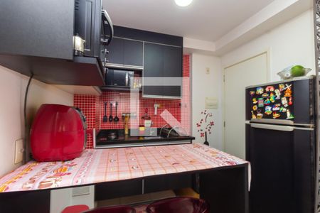 Cozinha  de apartamento à venda com 1 quarto, 35m² em Cambuci, São Paulo