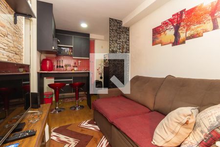 Sala de apartamento à venda com 1 quarto, 35m² em Cambuci, São Paulo