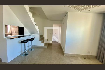 Sala 1 de apartamento à venda com 2 quartos, 170m² em Belvedere, Belo Horizonte