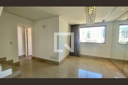 Sala 1 de apartamento à venda com 2 quartos, 170m² em Belvedere, Belo Horizonte