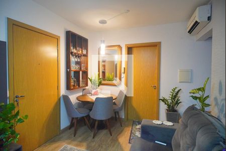 Sala de apartamento para alugar com 2 quartos, 51m² em Industrial, Novo Hamburgo