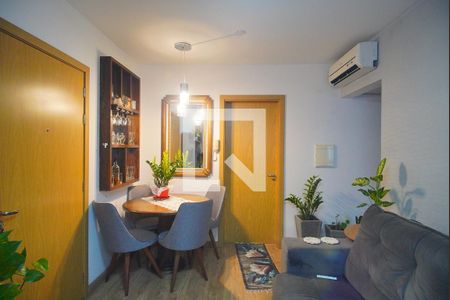 Sala de apartamento para alugar com 2 quartos, 51m² em Industrial, Novo Hamburgo