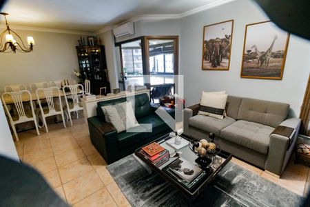 Apartamento à venda com 119m², 3 quartos e 2 vagasSala