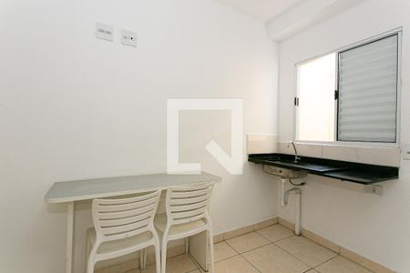 Cozinha de kitnet/studio para alugar com 1 quarto, 20m² em Tatuapé, São Paulo