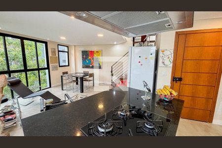 Apartamento à venda com 90m², 1 quarto e 2 vagasSala - Sala de Jantar - Cozinha