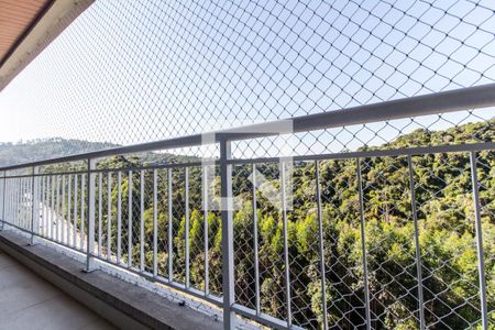 Varanda de apartamento à venda com 1 quarto, 50m² em Residencial Trix Tamboré, Santana de Parnaíba