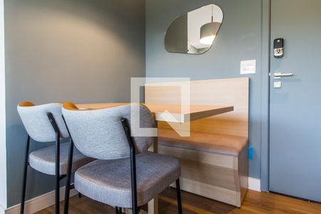 Sala de apartamento à venda com 1 quarto, 50m² em Residencial Trix Tamboré, Santana de Parnaíba