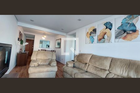 Sala de apartamento à venda com 2 quartos, 68m² em Jardim Bela Vista, Santo André