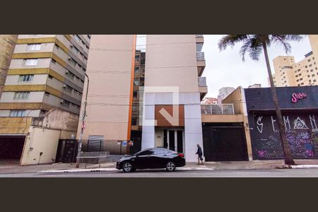 Studio para alugar com 23m², 1 quarto e 1 vagaFachada