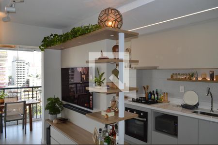 Sala de apartamento à venda com 1 quarto, 47m² em Vila Mariana, São Paulo