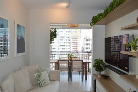 Sala de apartamento à venda com 1 quarto, 47m² em Vila Mariana, São Paulo