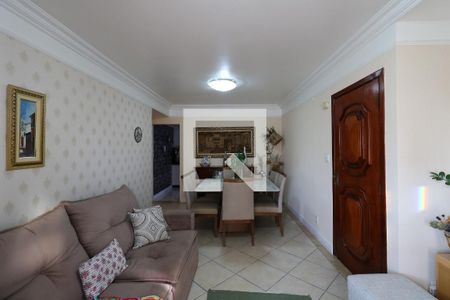 Sala de apartamento à venda com 3 quartos, 107m² em Vila Bastos, Santo André