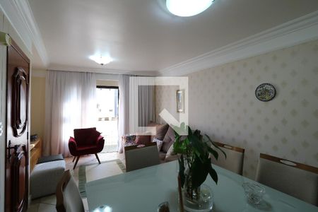 Sala de apartamento à venda com 3 quartos, 107m² em Vila Bastos, Santo André