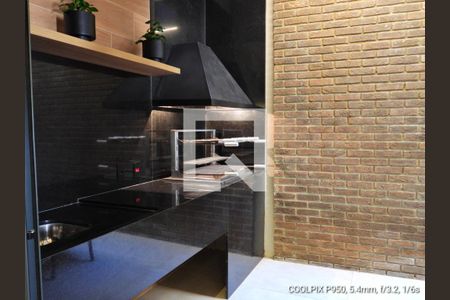 Área comum - Churrasqueira de kitnet/studio para alugar com 1 quarto, 21m² em Vila Mariana, São Paulo