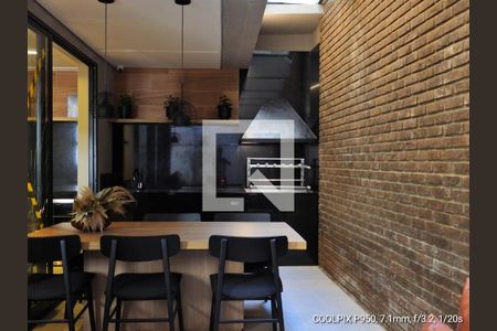 Área comum - Churrasqueira de kitnet/studio para alugar com 1 quarto, 21m² em Vila Mariana, São Paulo