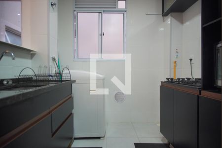 Apartamento à venda com 55m², 2 quartos e 1 vagaCozinha e Área de Serviço