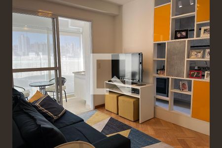 Sala  de apartamento para alugar com 1 quarto, 42m² em Pompeia, São Paulo