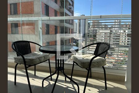 Varanda de apartamento para alugar com 1 quarto, 42m² em Pompeia, São Paulo