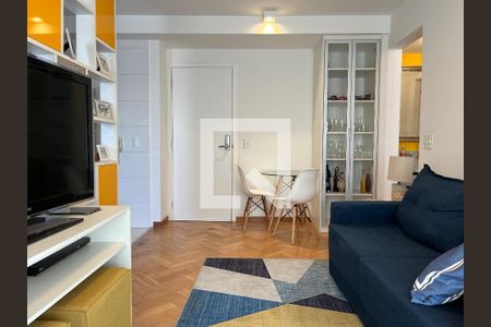 Sala de apartamento para alugar com 1 quarto, 42m² em Pompeia, São Paulo