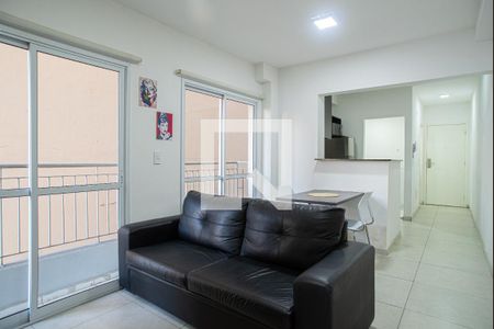 Sala de apartamento para alugar com 1 quarto, 45m² em Bela Vista, São Paulo