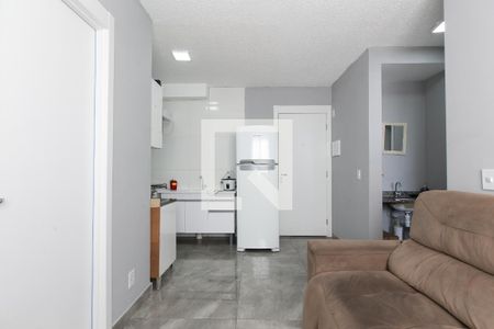 Sala de apartamento para alugar com 2 quartos, 38m² em Vila Norma, São Paulo